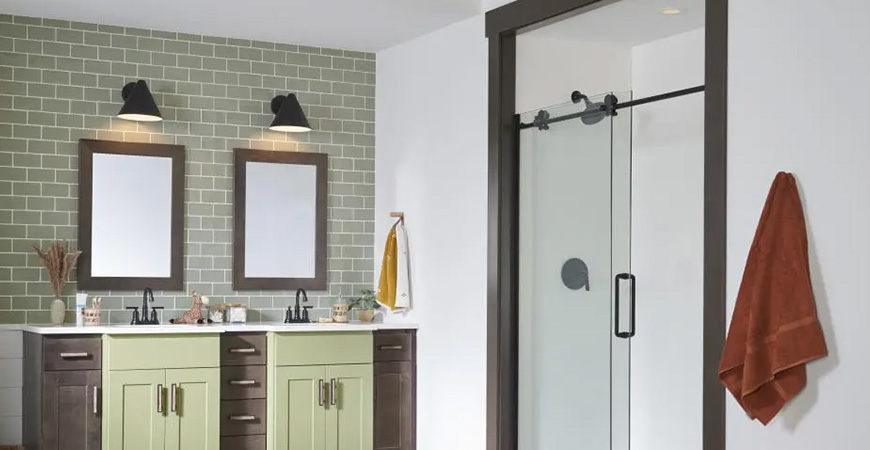 cultured marble shower system by Wolf Home Products