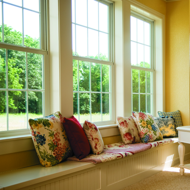 double-hung windows